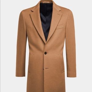 Mid Brown Camel Overcoat